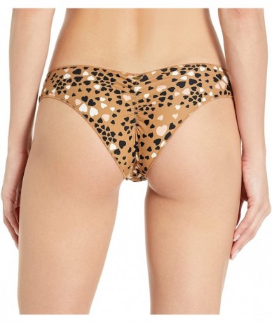 Tankinis Women's Lovestruck Cheeky Coverage Bikini Bottom - Natural - CL18W2QM7RY $18.58