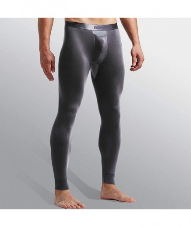 Trunks Men's Compression Pants Baselayer Cool Dry Sports Running Yoga Tights Leggings - Graya - CU18ALZNY6G $27.74