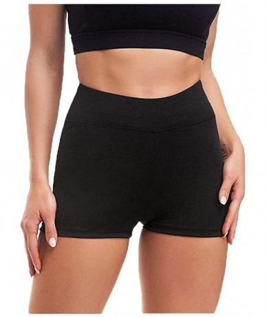 Cover-Ups Yoga Shorts for Women Plus Size-Tummy Control High Wasited Workout Sport Running Athletic Biker Shorts Fitness Yoga...