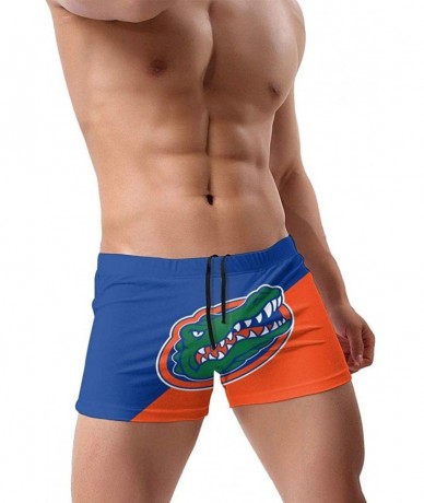 Board Shorts Men's Boxer Swim Shorts Creative Print Graphic Design Swimming Trunks - Florida Gators - CP190T4O3IT $43.45