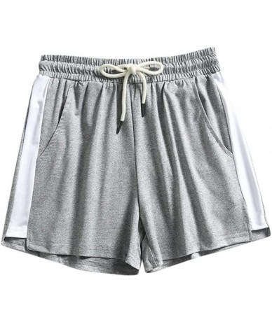 Board Shorts Fashion Women Lady Summer Sport Shorts Beach Short Pants White Shorts for Women - Gray - C8190X07MMG $30.01