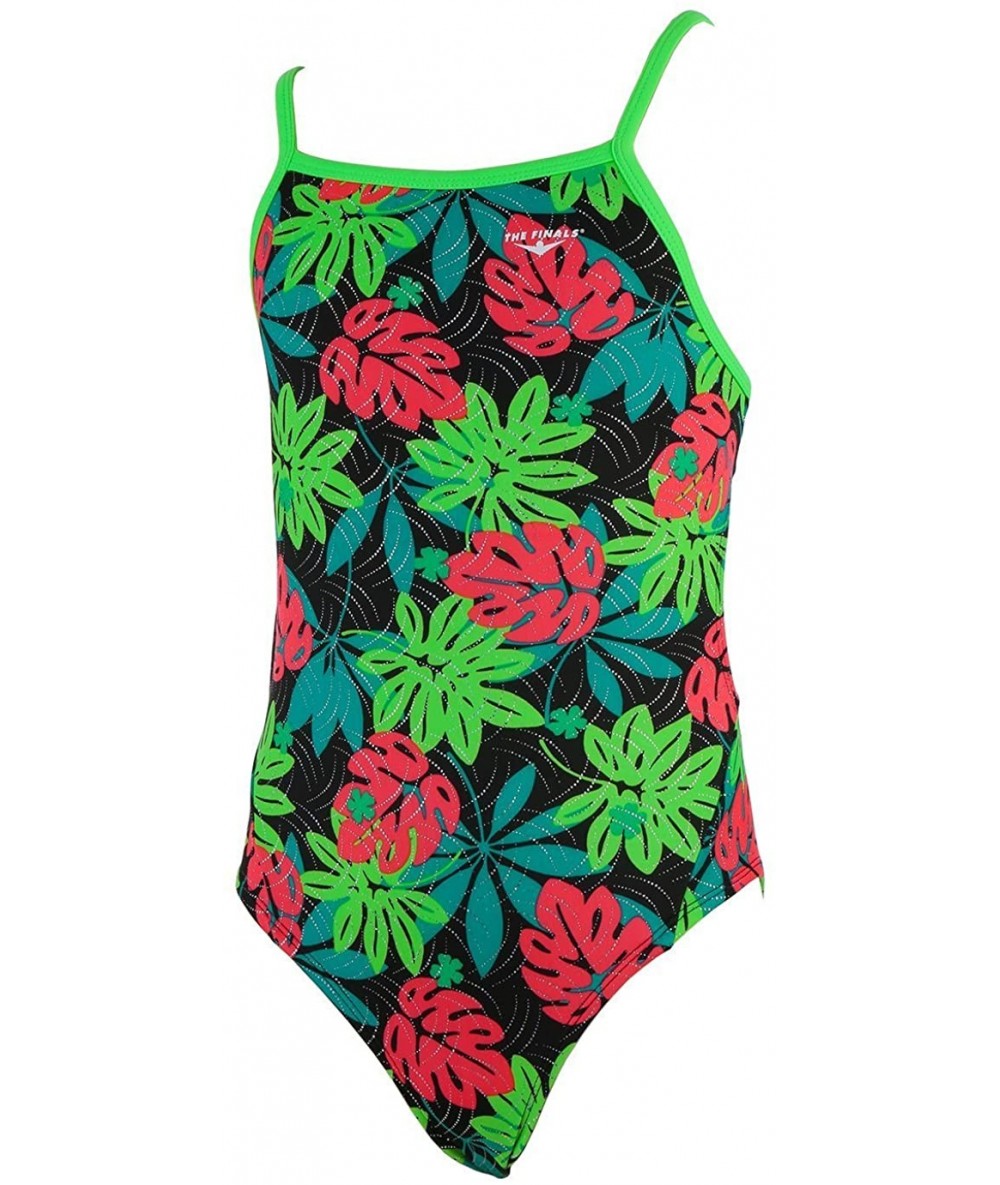 Racing Womens Blossom Foil Wing Back - Coral Green - CE17Z7EXDAY $59.36