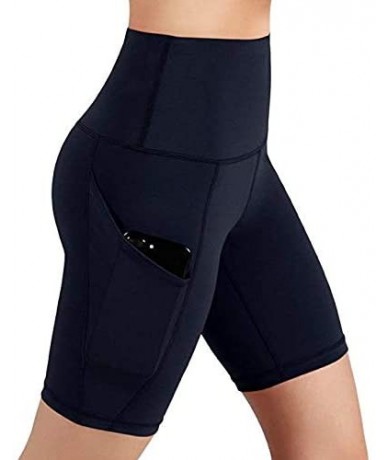 Cover-Ups Yoga Shorts for Women Short Length-High Waist Tummy Control Workout Compression Running Athletic Fitness Yoga Short...