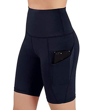 Cover-Ups Yoga Shorts for Women Short Length-High Waist Tummy Control Workout Compression Running Athletic Fitness Yoga Short...