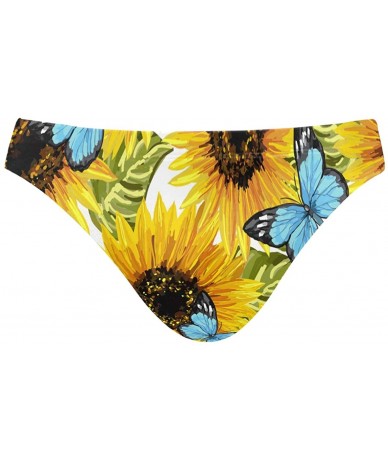 Briefs Men Swimsuit Sunflower Butterfly Bikini Briefs Male Sexy Swimwear 2030832 - 2030832 - CT18WOD4G9Q $41.44