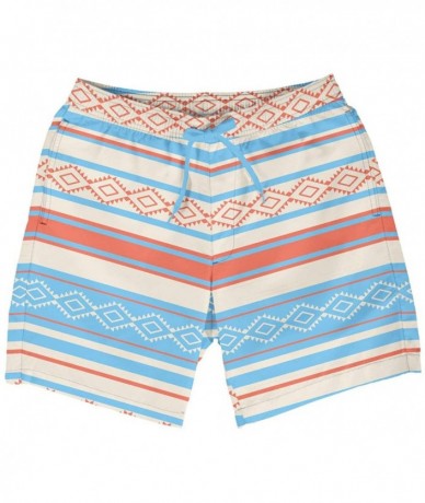 Board Shorts Men's Bright Swim Trunks for Spring Break and Summer - Board Shorts for Guys - Bluepalm - CA18OTHD0TN $53.48