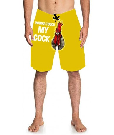 Rash Guards Christmas Turkey Cock Printed Short Beer Festival Beach Casual Trouser Shorts Swim Trunks Board Drawstring Shorts...