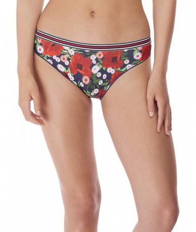 Bottoms Women's Wild Seamless Brief - Midnight Poppy - CU18UTR435N $42.54