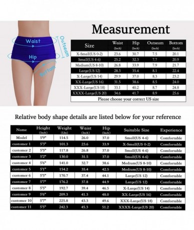 Tankinis Women's Bathing Suit Bottoms High Waisted Swim Briefs Ruched Swimsuit Tankini Bikini Shorts - Blue - C418S0OO57G $33.76