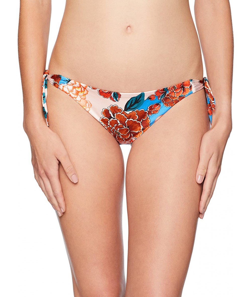 Sets Women's Side Tie Hipster Bikini Swimsuit Bottom - Multi - CX18C5WTXK0 $45.36