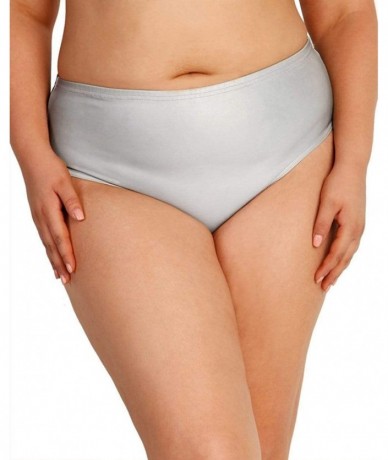 Bottoms Women's High Waisted Booty Shorts Rave Bottoms - Reflect on It - CB18UHUKXDX $50.56