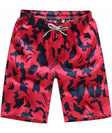 Board Shorts Mens 2019 Hot Sale Swim Trunks with Pockets Plus Size Cuekondy Fashion Printed Quick Dry Surfing Beach Board Sho...