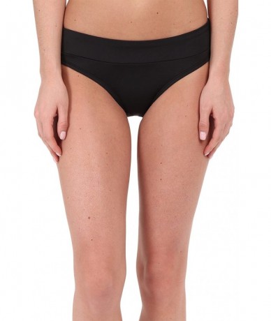 Racing Women's Amalfi Band Swim Beach Bottom - Black - CL121EW539R $64.74