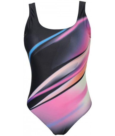 Bottoms Women Summer Sexy Halter Beach Color Print Tankini Beach Swimwear Swimsuit - Purple - CP19498DC2Y $39.03