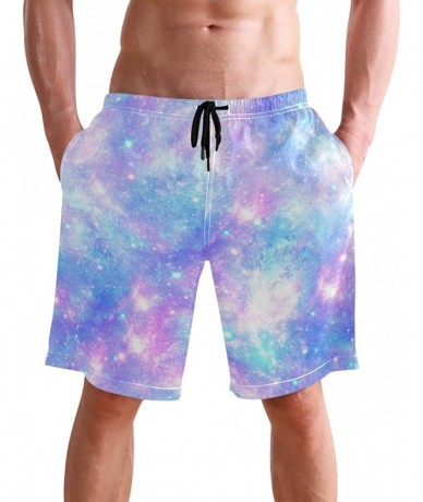 Trunks Modern Men's Beach Shorts Swim Trunks Quick Dry Casual Polyester Swim Shorts - Multi29 - C018RMRRAM0 $42.90