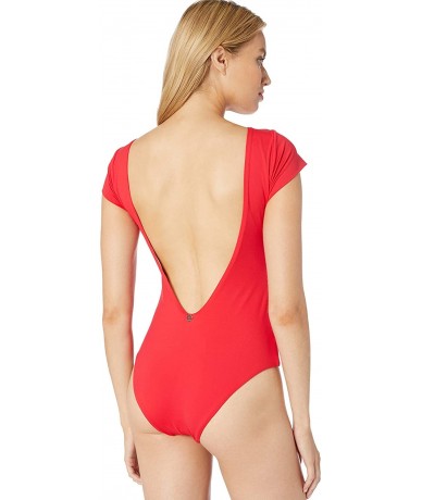 One-Pieces Women's Frutto - Red - C118SRX74UE $78.77