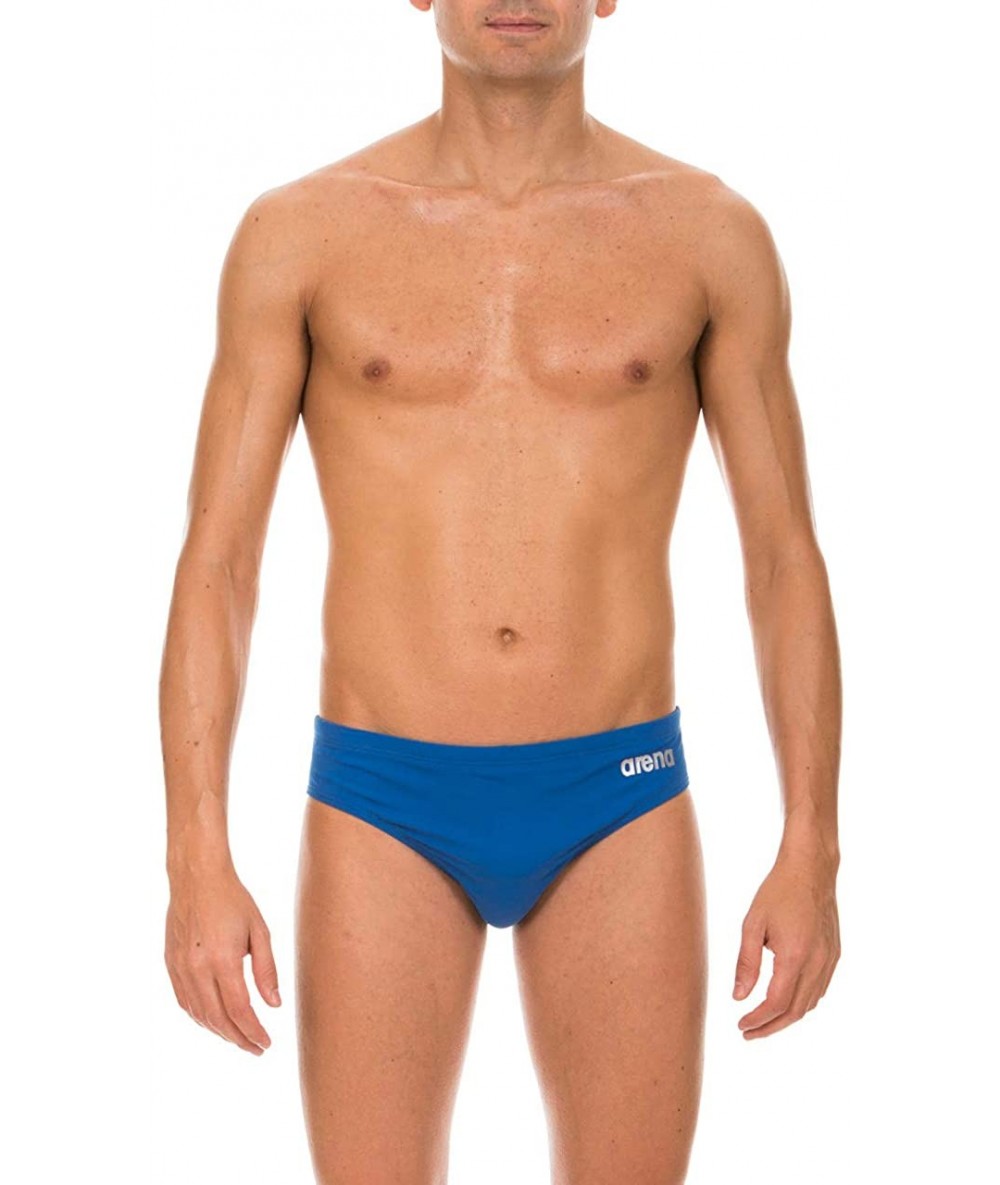 Racing Mens Skys MaxLife Brief Swimsuit - Royal - CI18OZ77O2N $41.04