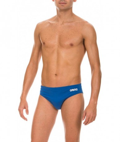 Racing Mens Skys MaxLife Brief Swimsuit - Royal - CI18OZ77O2N $41.04