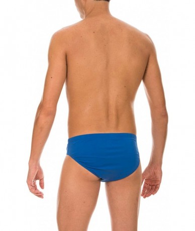 Racing Mens Skys MaxLife Brief Swimsuit - Royal - CI18OZ77O2N $41.04