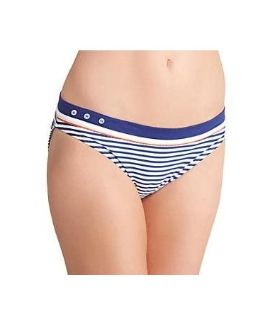 Tankinis Lucille Classic Pant - Navy Stripe - CZ11M3DQGHF $27.81