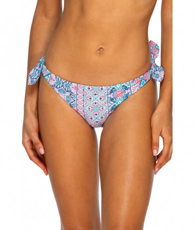 Bottoms Women's Poppy Tie Side Bikini Bottom Swimsuit - Jakarta - CL1950SSHG4 $80.74