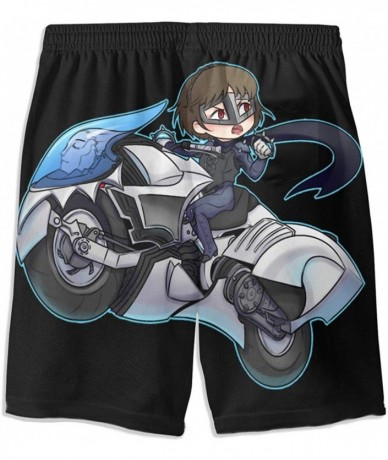 Board Shorts Goro Akechi - Persona 5 Man Quick Dry Beach Boardshort Surf Swim Trunk - Makoto Niijima - Persona 5 - CO195OCSXH...