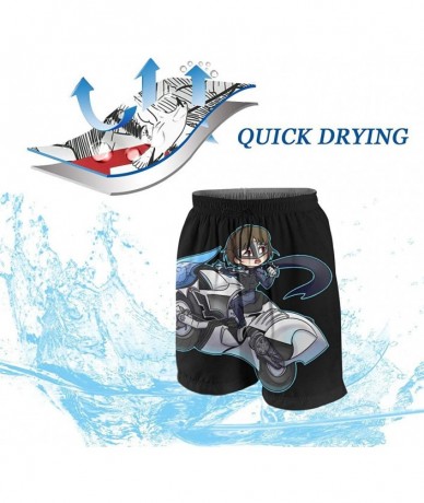 Board Shorts Goro Akechi - Persona 5 Man Quick Dry Beach Boardshort Surf Swim Trunk - Makoto Niijima - Persona 5 - CO195OCSXH...