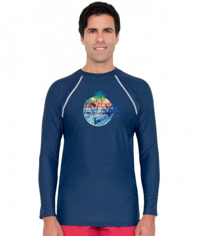 Rash Guards Adult Unisex Custom/Personalized Long Sleeve Rash Guard- UPF 50+ - Red - CV12M45CFIZ $82.12