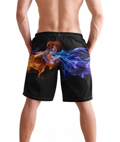 Trunks Mandala Boho Men's Sportwear Quick Dry Board Shorts with Lining S 2010005 - 2010069 - CR196R4SN2K $42.22