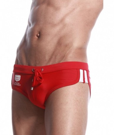 Briefs Mens Low Rise Sexy Swimwear Boxer Brief Trunks 2230 - CK11EH8U05N $40.31