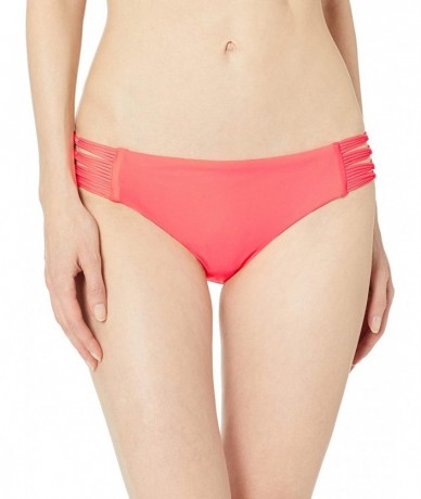 Tankinis Women's Smoothies Ruby Solid Bikini Bottom Swimsuit - Vivo - C412N1VRDSC $50.42