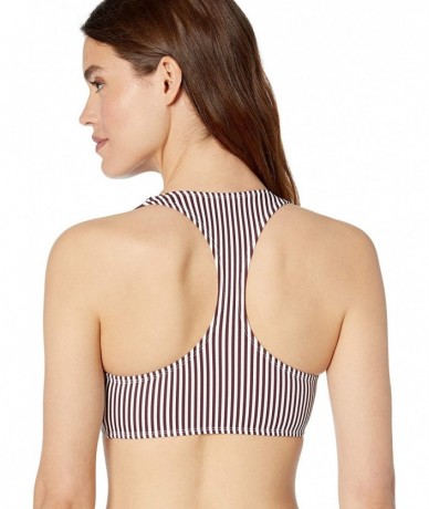 Tops Women's Liv Bikini Top Swimsuit with Front Tie - Wind of Change Stripe - CG18OEHQ66E $88.31