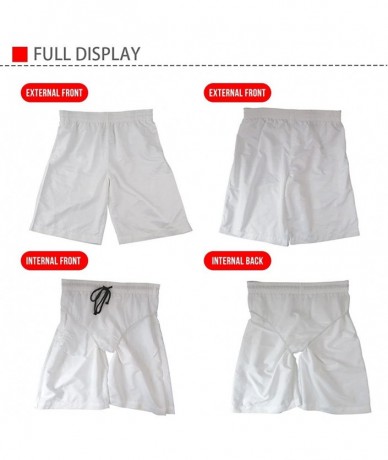 Board Shorts Breathable Summer Casual Stylish Board Shorts Mens Swimwear Easy to Exercise Comfortable Board Shorts-Size S-XXX...