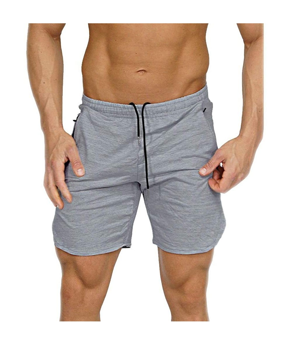 Board Shorts Men Swim Trunks Quick Dry Beach Shorts Boy Mesh Lining Board Shorts by 2DXuixsh - Gray - CJ19636HS2C $27.90