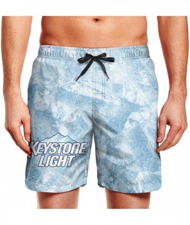 Trunks Keystone- Men's Trunk Summer Soft Beach Shorts Swim - Keystone-1 - C319774CKQH $61.48