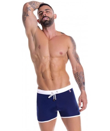 Trunks Mens Fashion Swim Trunks Swimwear for Men - Style_892_blue - CT18X3A43SX $84.15