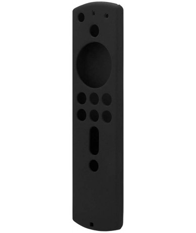 Tankinis Fire TV Stick 4K TV Stick Remote Silicone Case Non-Slip Protective Cover Skin 5.6inch - Black - C918ZL0R3NE $15.76