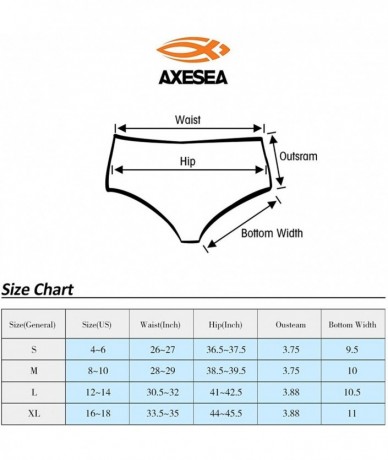 Bottoms Womens Bikini Bottoms Swim Bottoms Swimsui Swim Briefs - Black1 Regular Coverage - CY18O898T98 $34.57